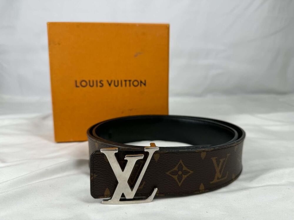 Louis Vuitton Men’s Brown/Black Reversible Belt Size 90/36 SPB-TS 367391 - Picture 1 of 8